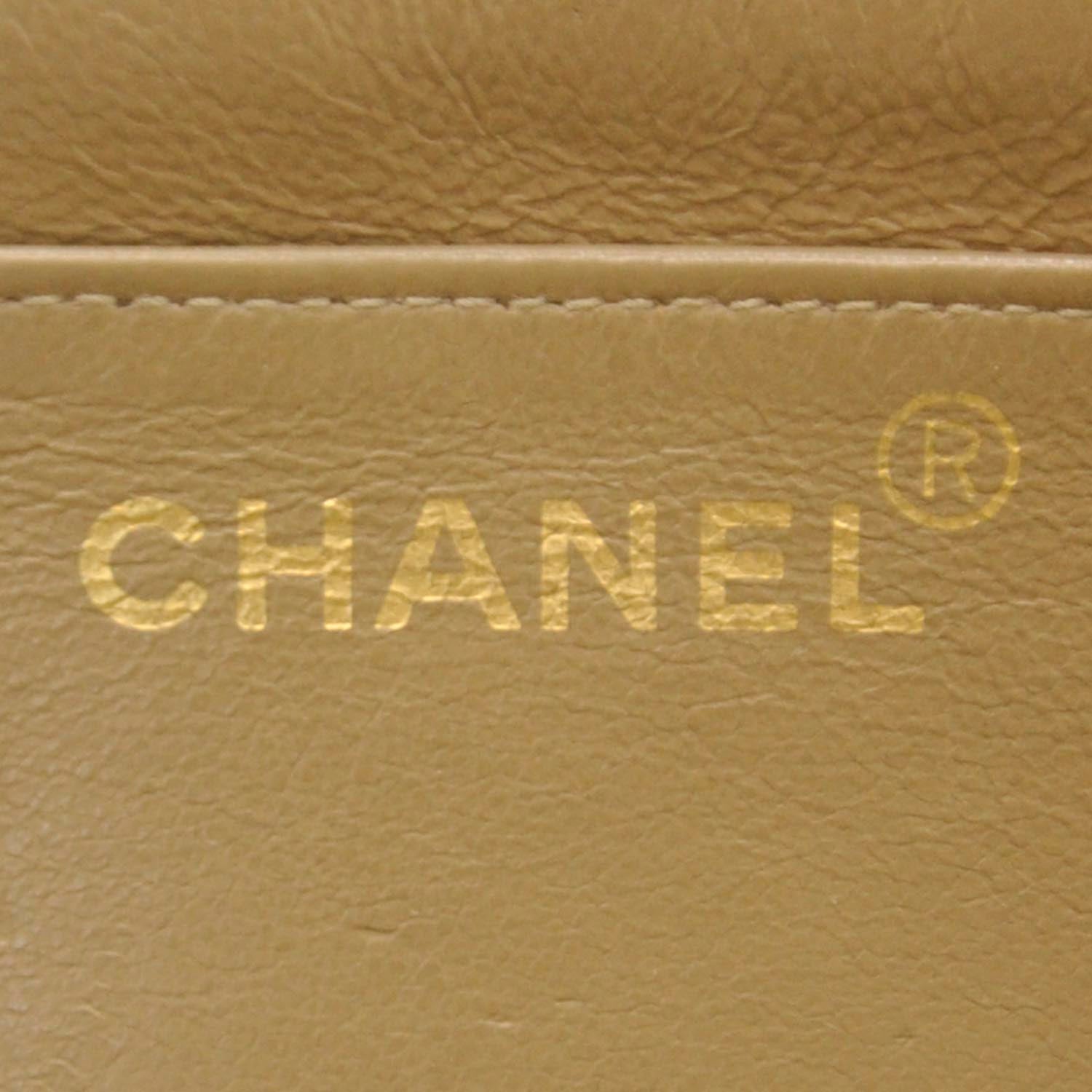 Chanel Lambskin Horizontal Quilt Jumbo Flap Kelly Green 10 of 13