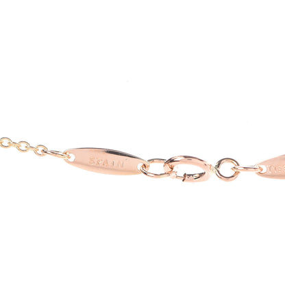 Tiffany 18K Rose Gold Diamond .03ct Elsa Peretti Diamonds by the Yard Pendant Necklace 4 of 5