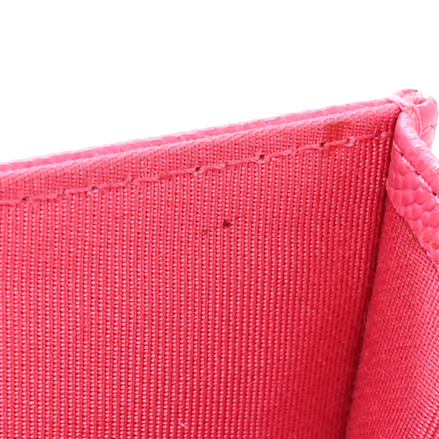 Chanel Caviar Quilted Flap Card Holder Wallet Pink 9 of 13