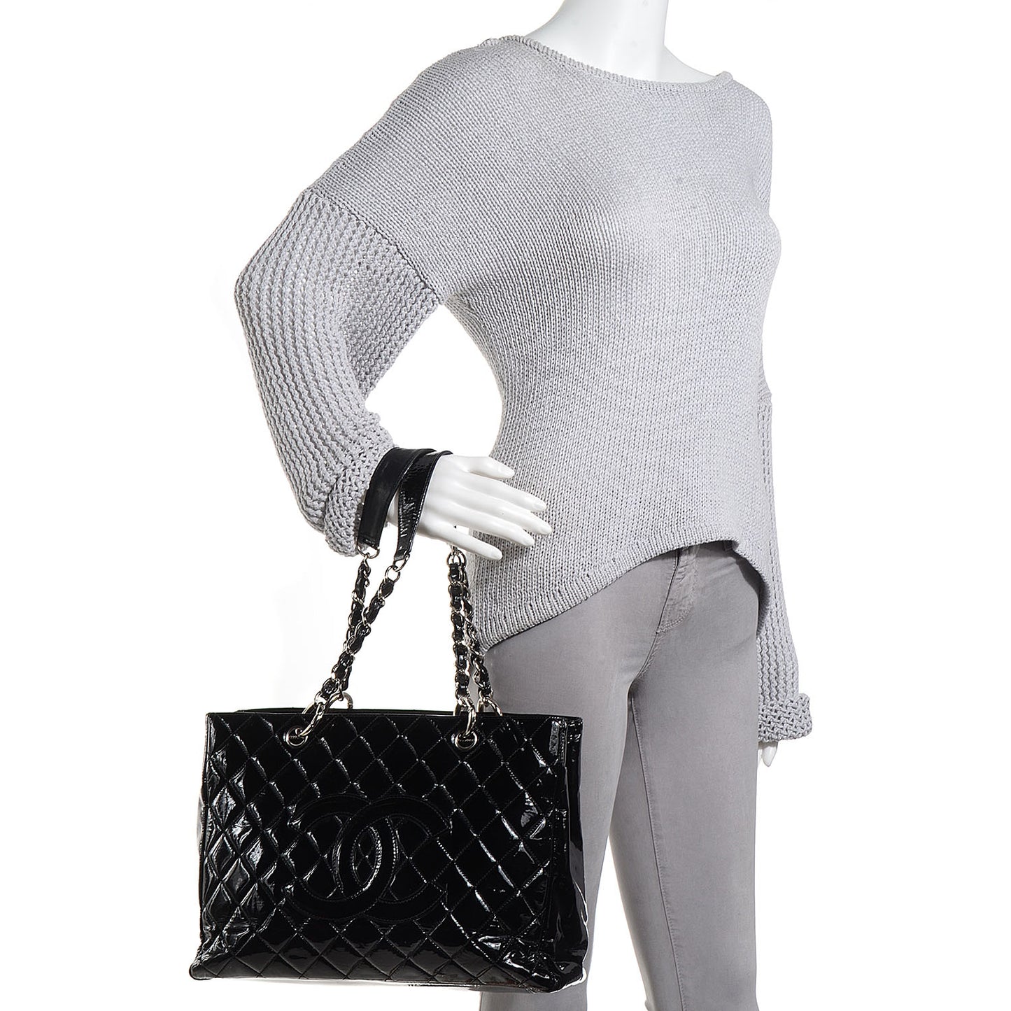 Patent Grand Shopping Tote GST Black
