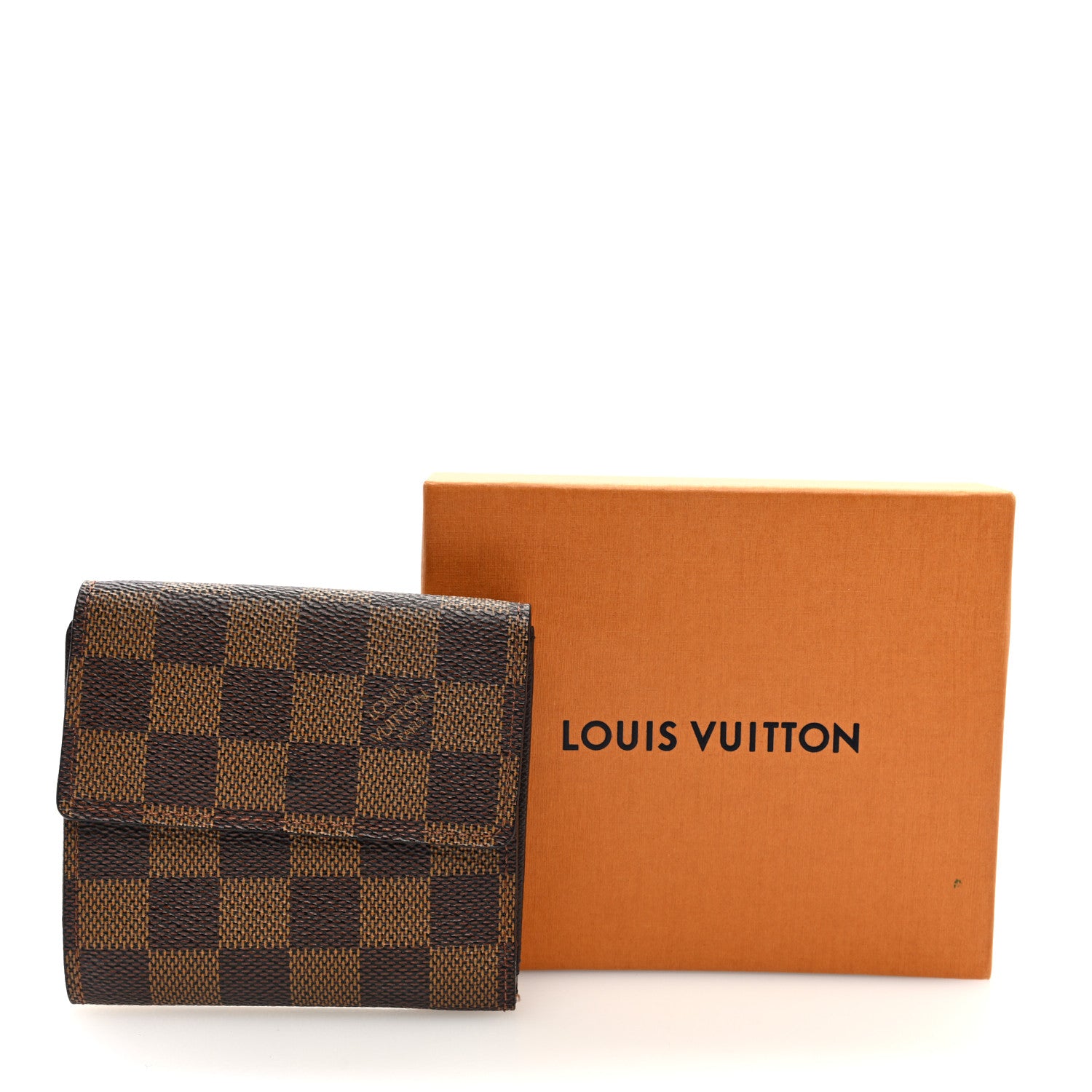 Louis Vuitton Damier Ebene Elise Wallet 9 of 9