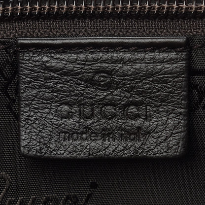 Gucci Guccissima Medium Carry On Duffle Dark Brown 5 of 15