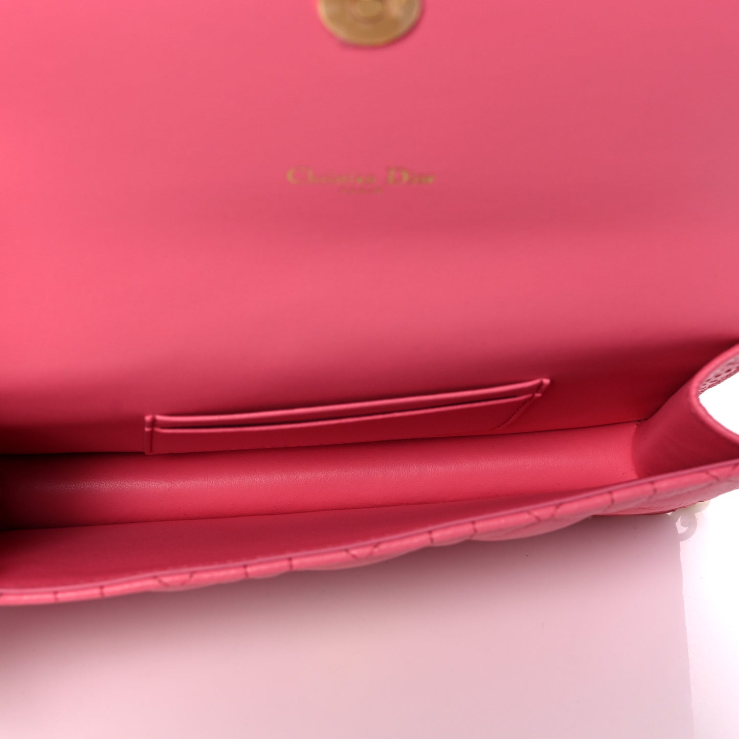 Supple Calfskin Caro Belt Bag Peony Pink