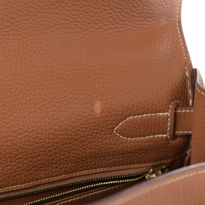 Hermes Togo Kelly Retourne 32 Gold 18 of 20