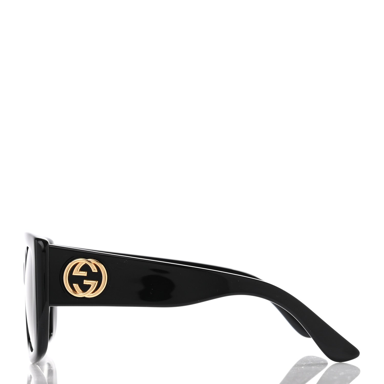 Gucci Acetate Square Frame Sunglasses GG0141S Black 3 of 8