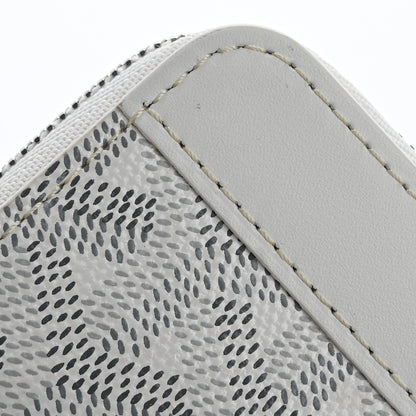 Goyard Goyardine Compact Wallet White 8 of 10
