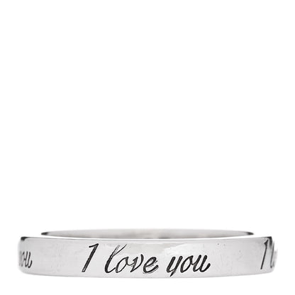 Tiffany Sterling Silver Narrow Notes Ring 50 5.25 1 of 4