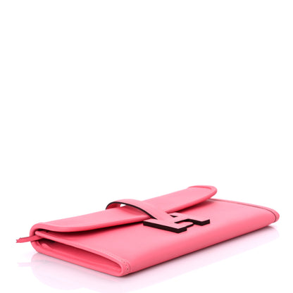 Hermes Swift Jige Duo Clutch Rose Azalee 5 of 8
