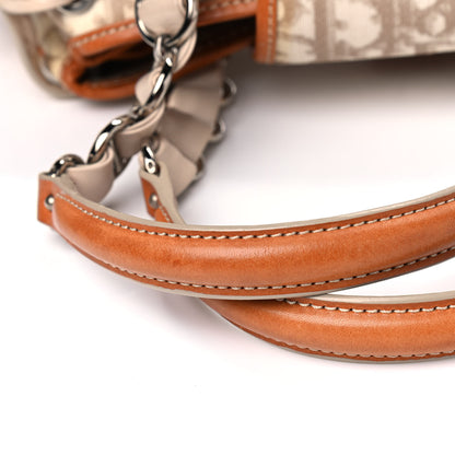 Christian Dior Monogram Romantique Trotter Flap Bag Beige 8 of 8