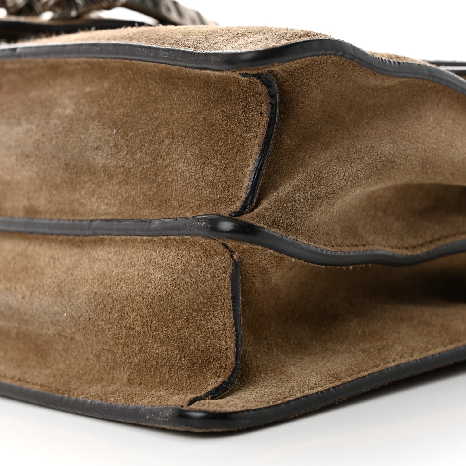 Gucci Suede Small Dionysus Shoulder Bag Taupe 11 of 11