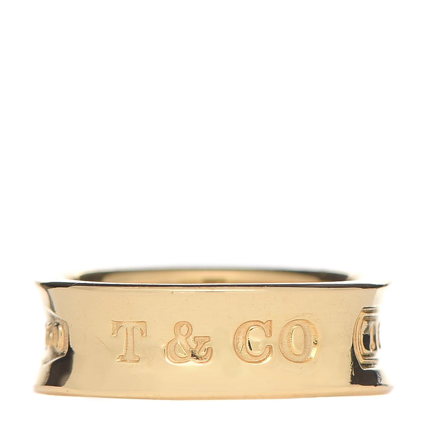 18K Yellow Gold 1837 Band Ring 47 4