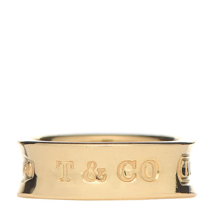 Tiffany 18K Yellow Gold 1837 Band Ring 47 4 1 of 6