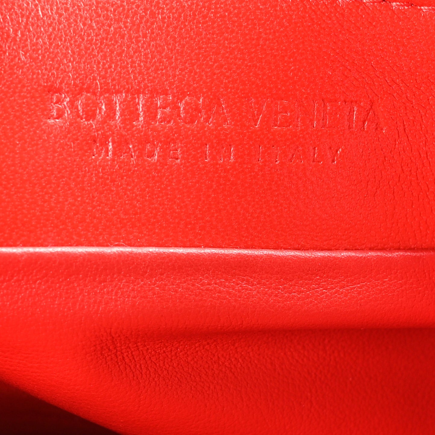 Nappa Intrecciato Tote Bag Red