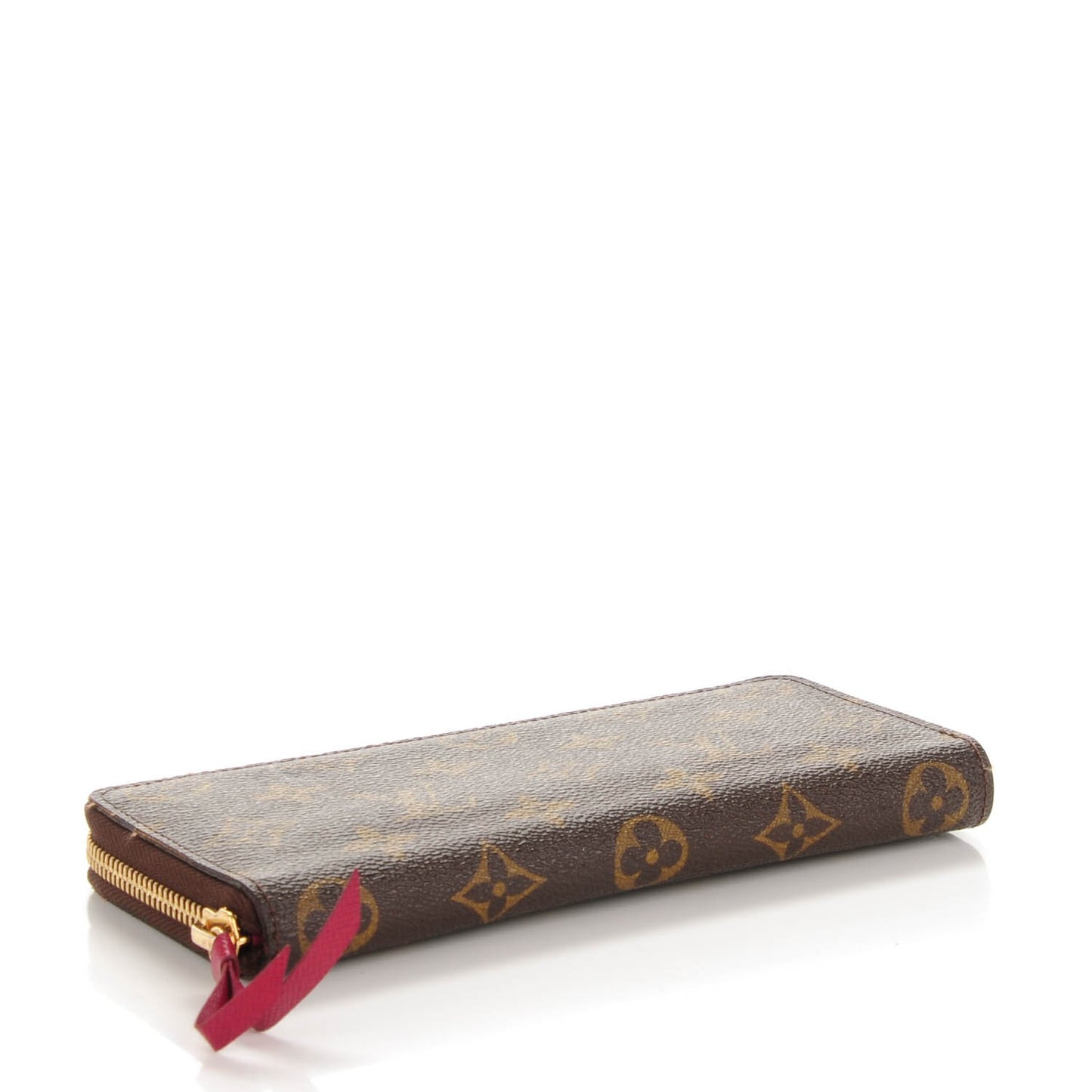 Monogram Clemence Wallet Fuchsia