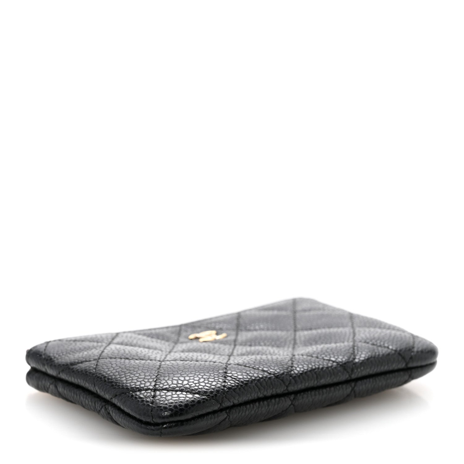 Chanel Caviar Quilted Small Cosmetic Case Black 4 of 10