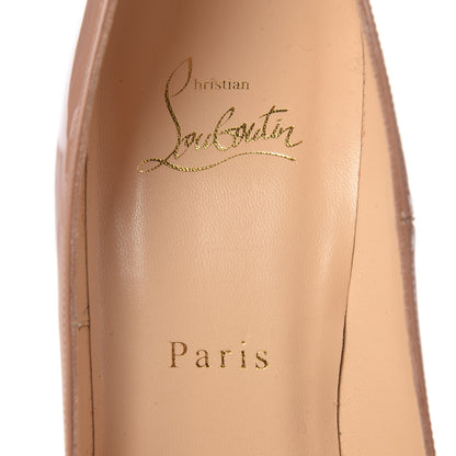 Christian Louboutin Patent So Kate 120 Pumps 40 Nude 9 of 12