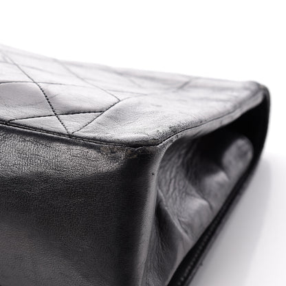 Chanel Lambskin Quilted Medium Single Flap Black 15 of 20