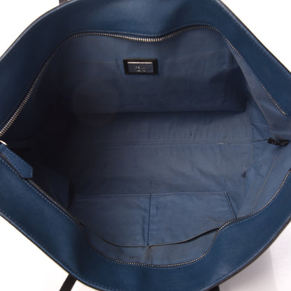 Fendi Vitello Elite Cuoio Monster Buggies Medium Roll Tote Black Multicolor Blue Cobalto 5 of 13