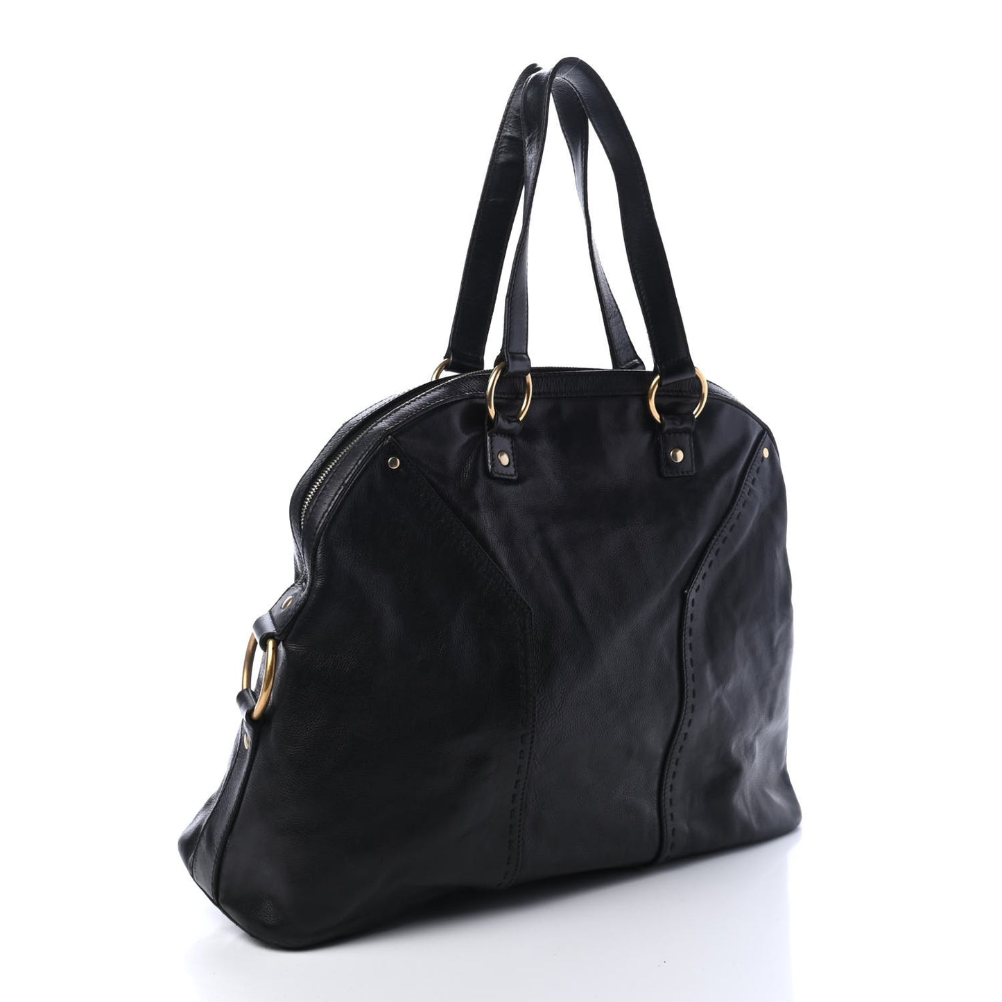 Calfskin Oversized Muse Black