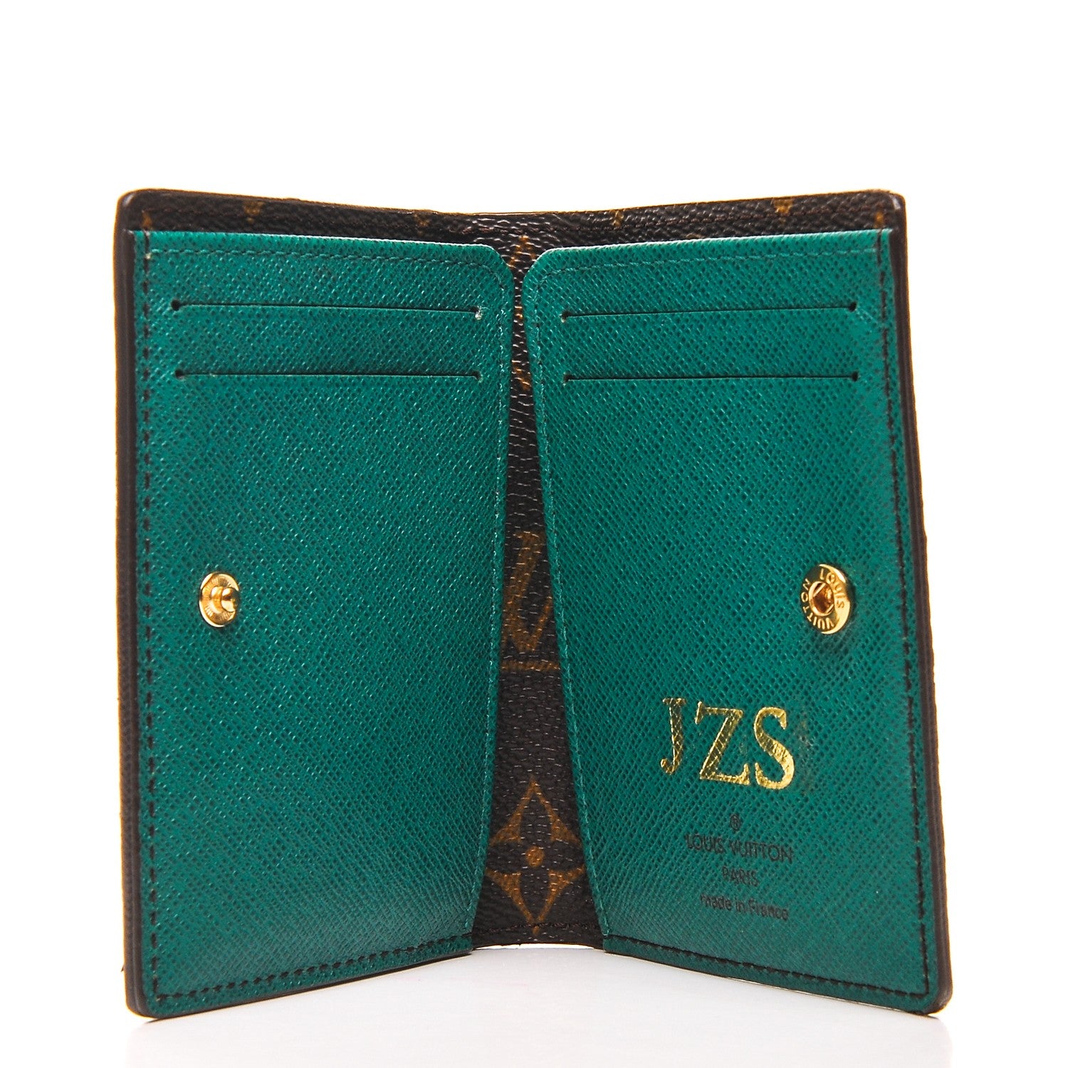 Louis Vuitton Monogram Compact Marie Wallet Vert 5 of 7