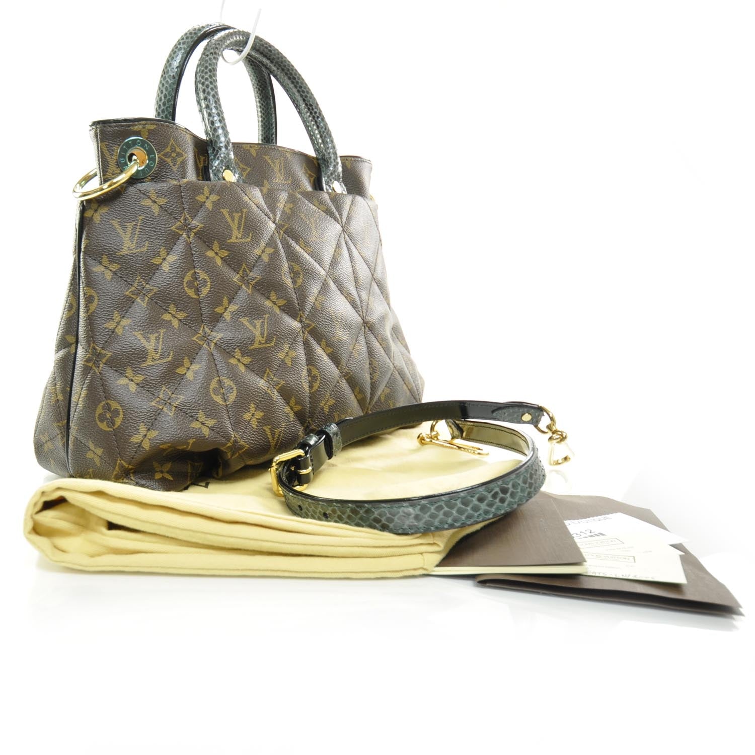Louis Vuitton Monogram Etoile Exotique MM Blue 3 of 8