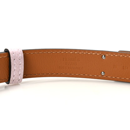 Hermes Epsom Kelly Belt Mauve Pale 3 of 5