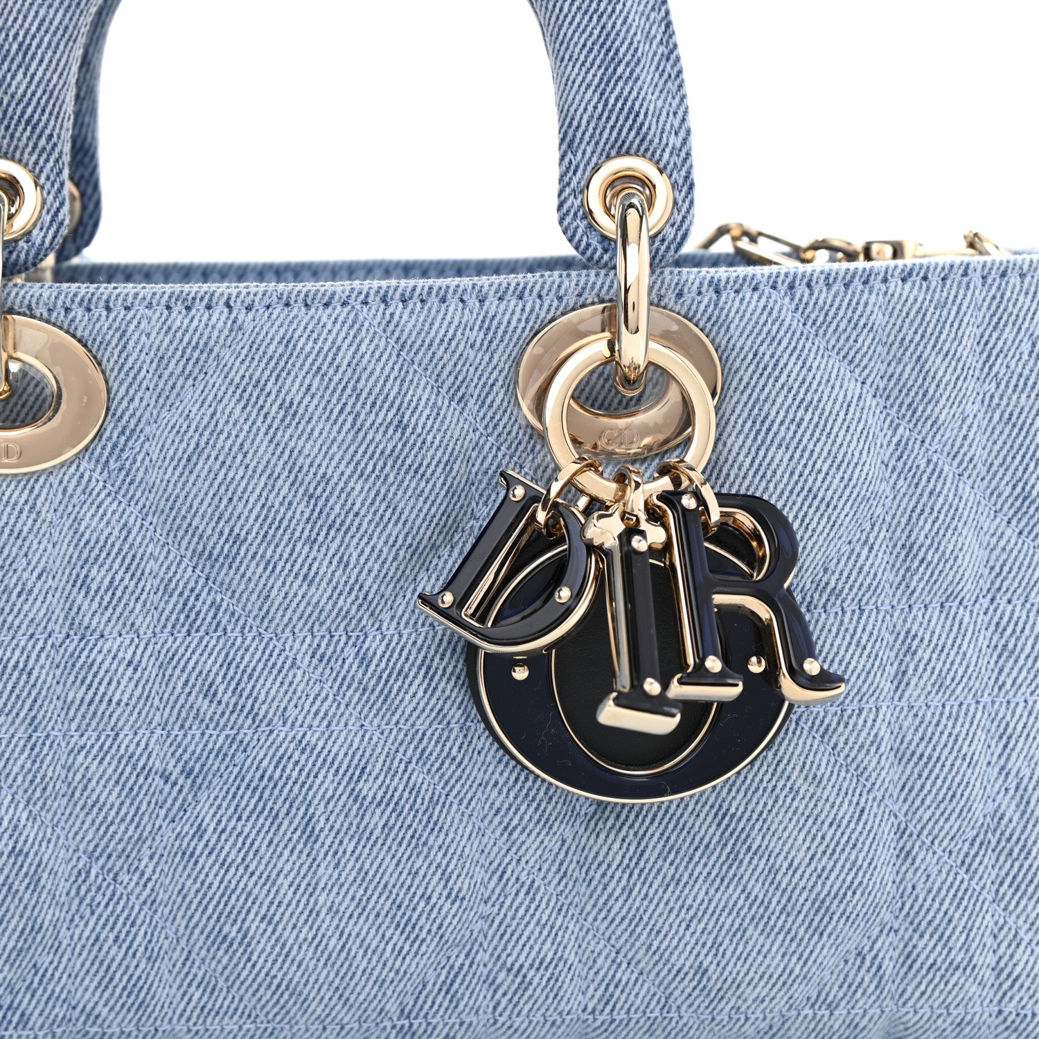 Christian Dior Denim Macrocannage Lady D-Joy Blue 8 of 8