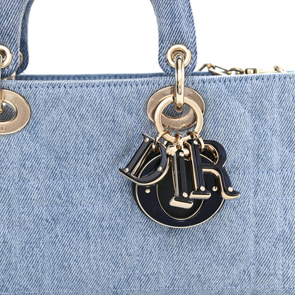 Christian Dior Denim Macrocannage Lady D-Joy Blue 8 of 8