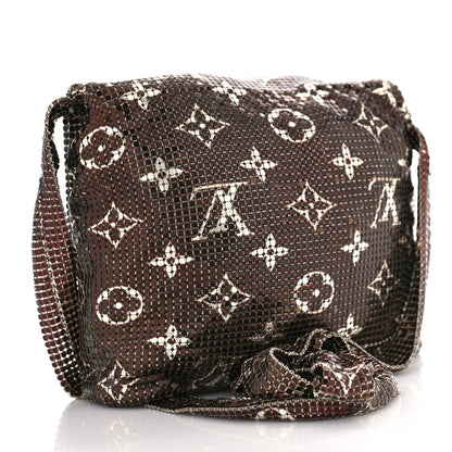 Louis Vuitton Monogram Mesh Metal Frances Bronze 2 of 8