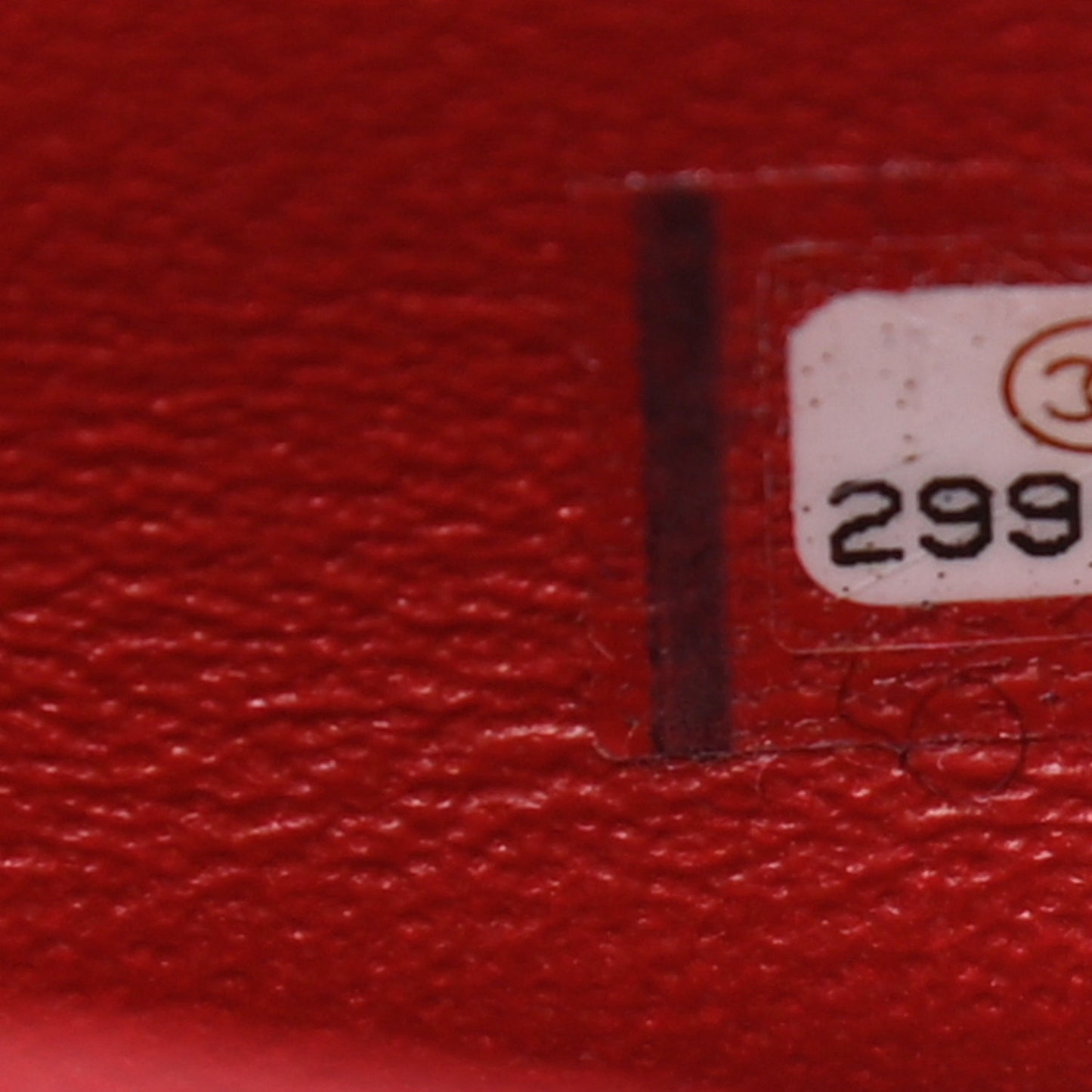 Lambskin Quilted Mini Square Flap Red