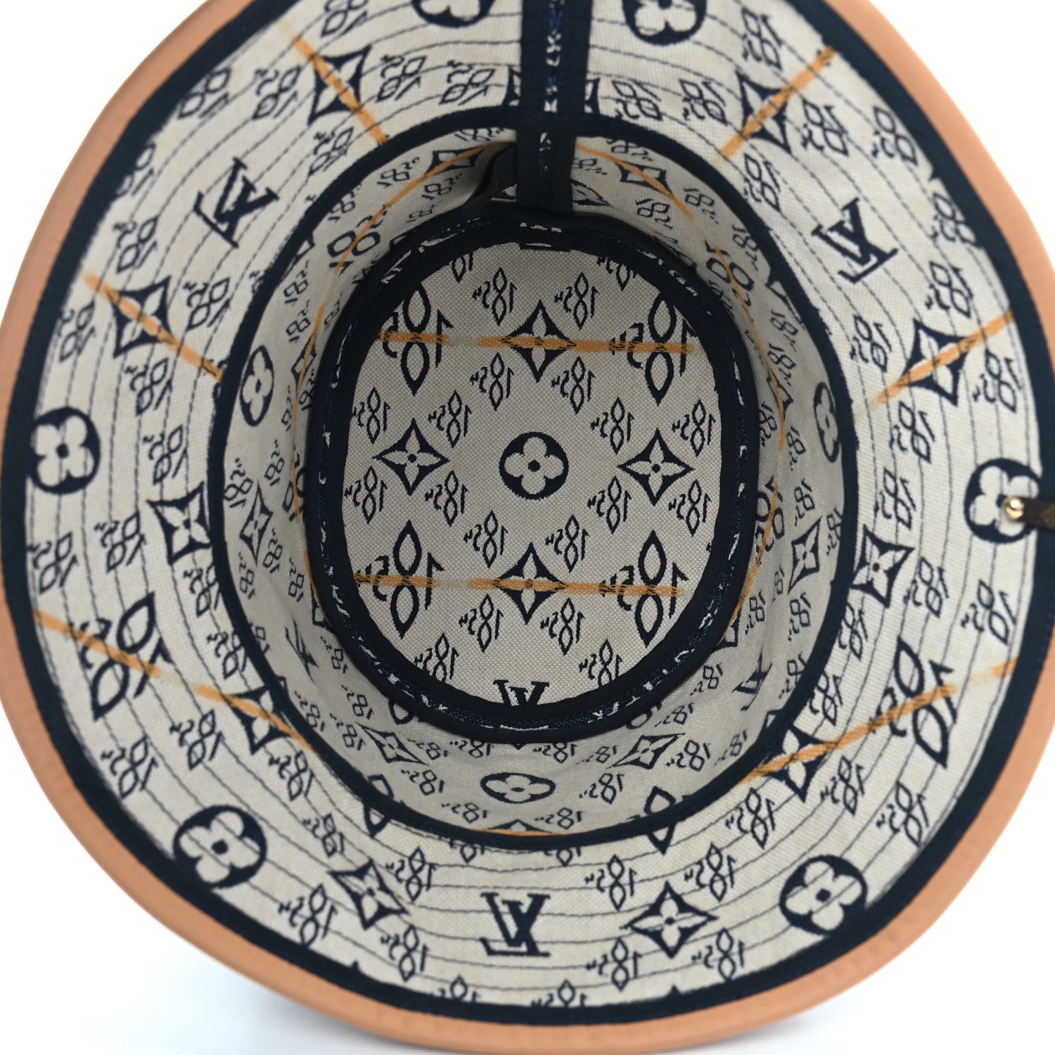 Louis Vuitton Jacquard Since 1854 Bucket Hat S Blue 7 of 8