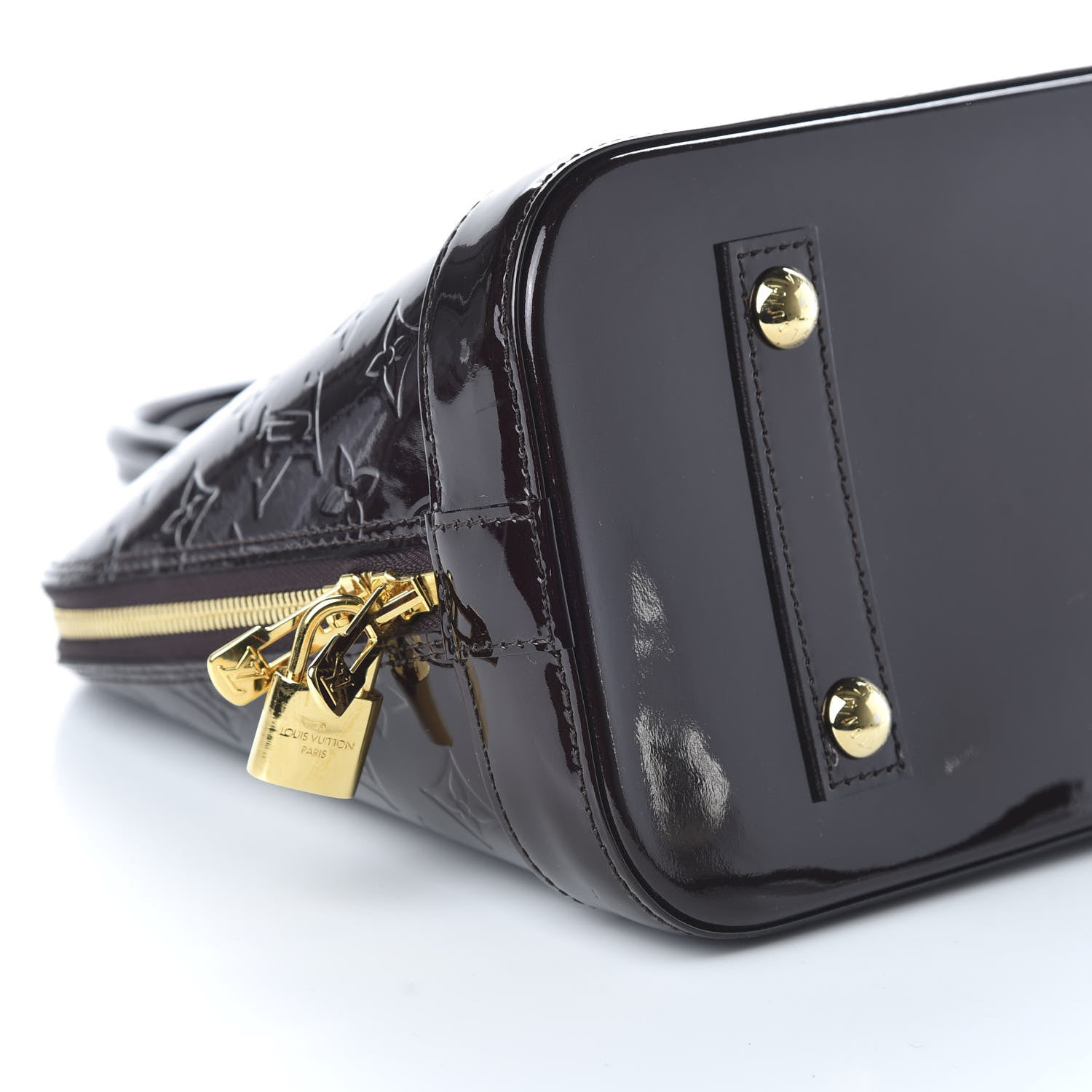 Louis Vuitton Vernis Alma PM Amarante 6 of 10
