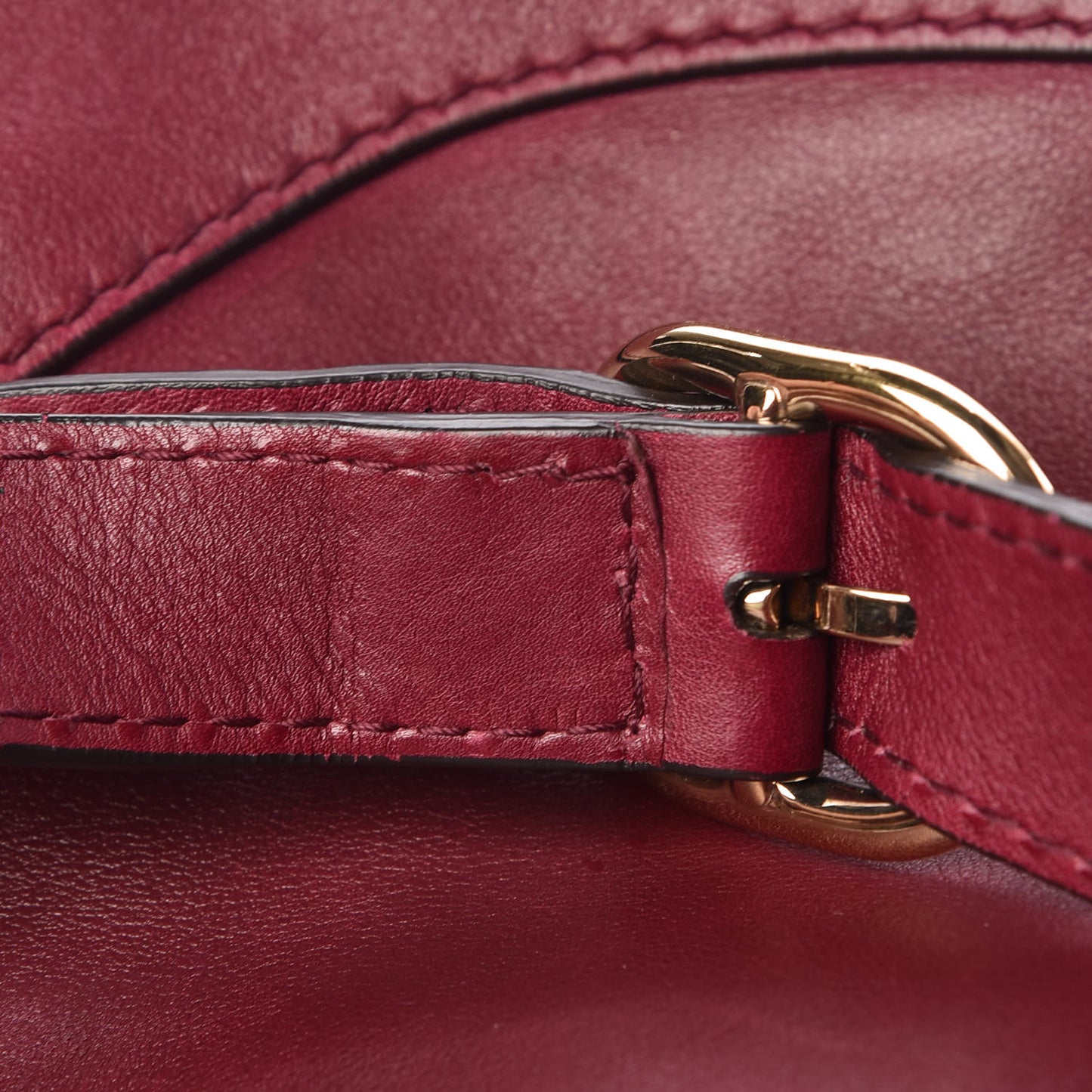 Calfskin Medium Jackie Shoulder Bag Burgundy