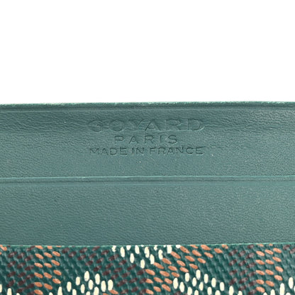 Goyard Goyardine Saint Sulpice Card Holder Green 6 of 7