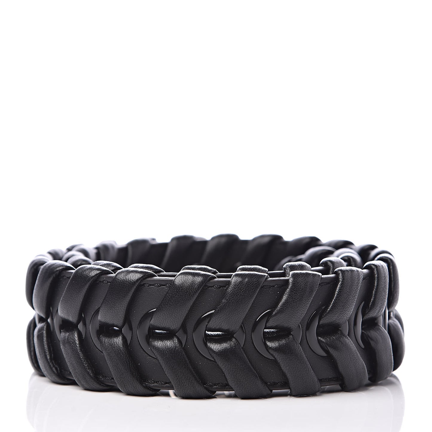 Vitello Dolce Shiny Nappa Lace Up Strap You Black