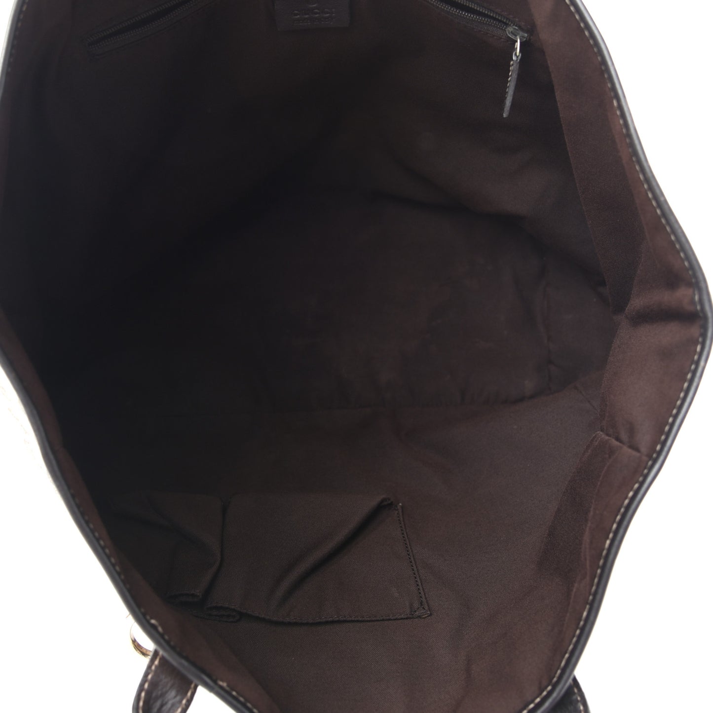 Monogram Large New Britt Tote Brown