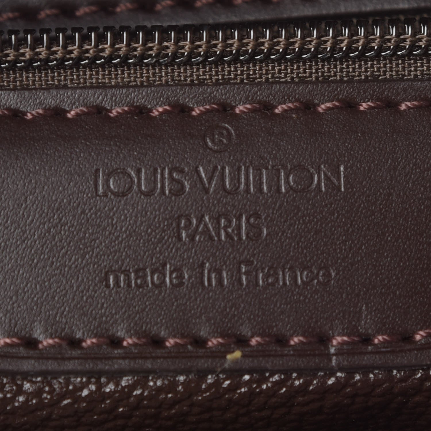 Louis Vuitton Epi Sac Plat GM Moka 8 of 9
