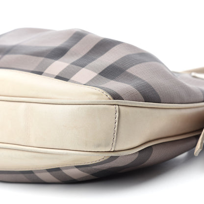 Burberry Smoked Check Brooklyn Hobo Trench 7 of 11