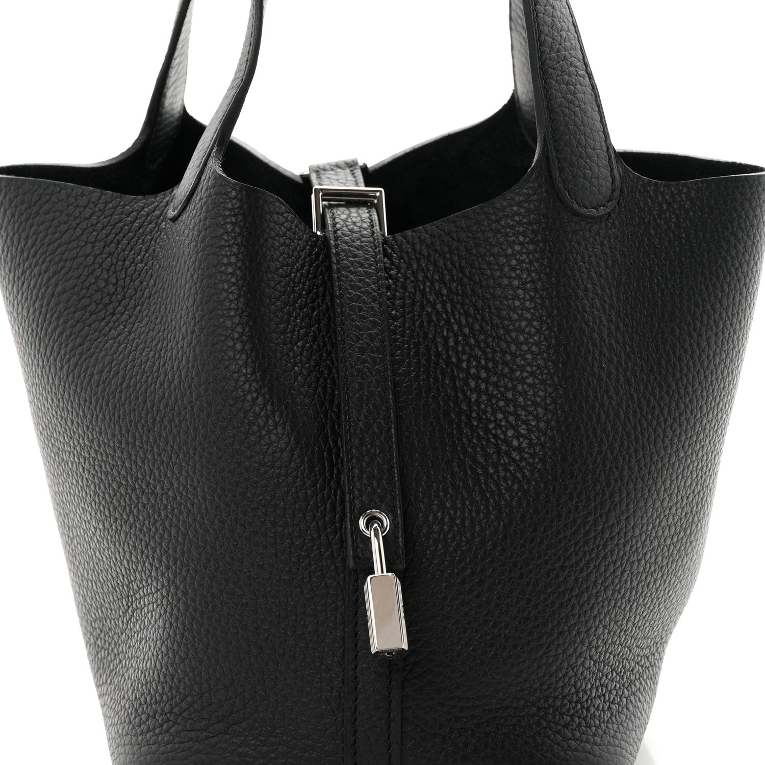 Hermes Taurillon Clemence Picotin Lock 18 PM Black 8 of 11