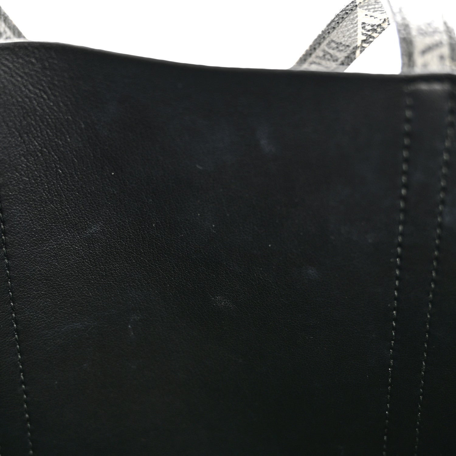 Balenciaga Coated Canvas Losange Monogram XXS Tote Black Grey 9 of 12