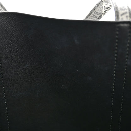 Balenciaga Coated Canvas Losange Monogram XXS Tote Black Grey 9 of 12