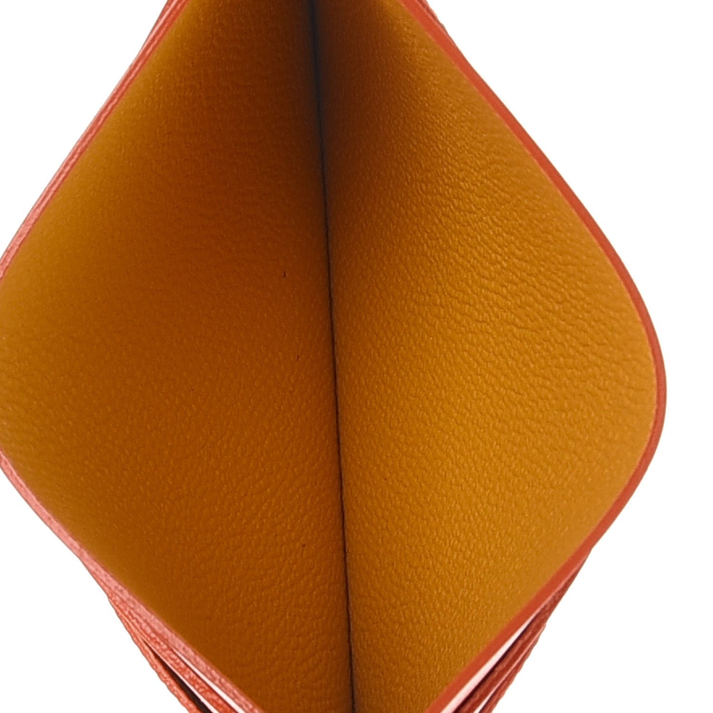 Goyardine Saint Sulpice Card Holder Orange