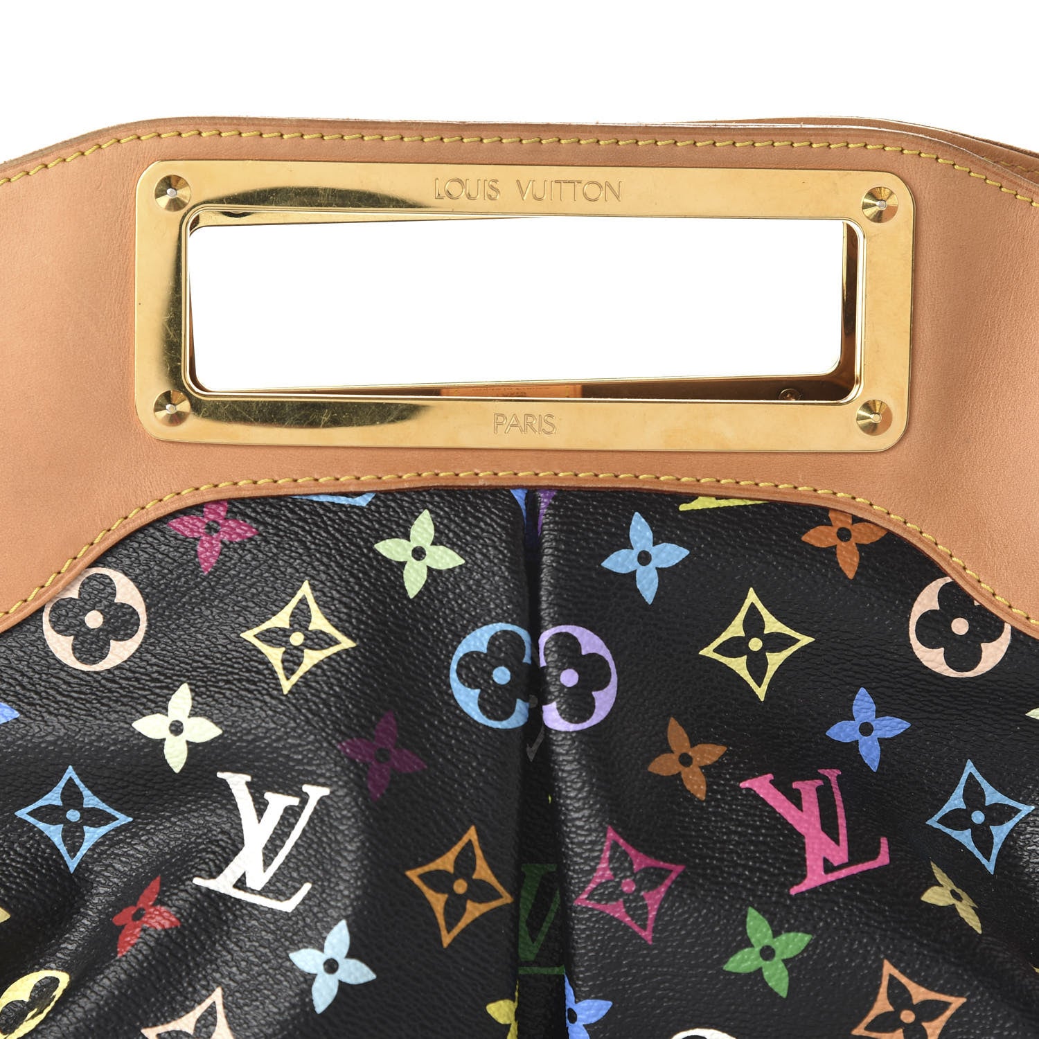 Louis Vuitton Monogram Multicolor Judy MM Black 9 of 9