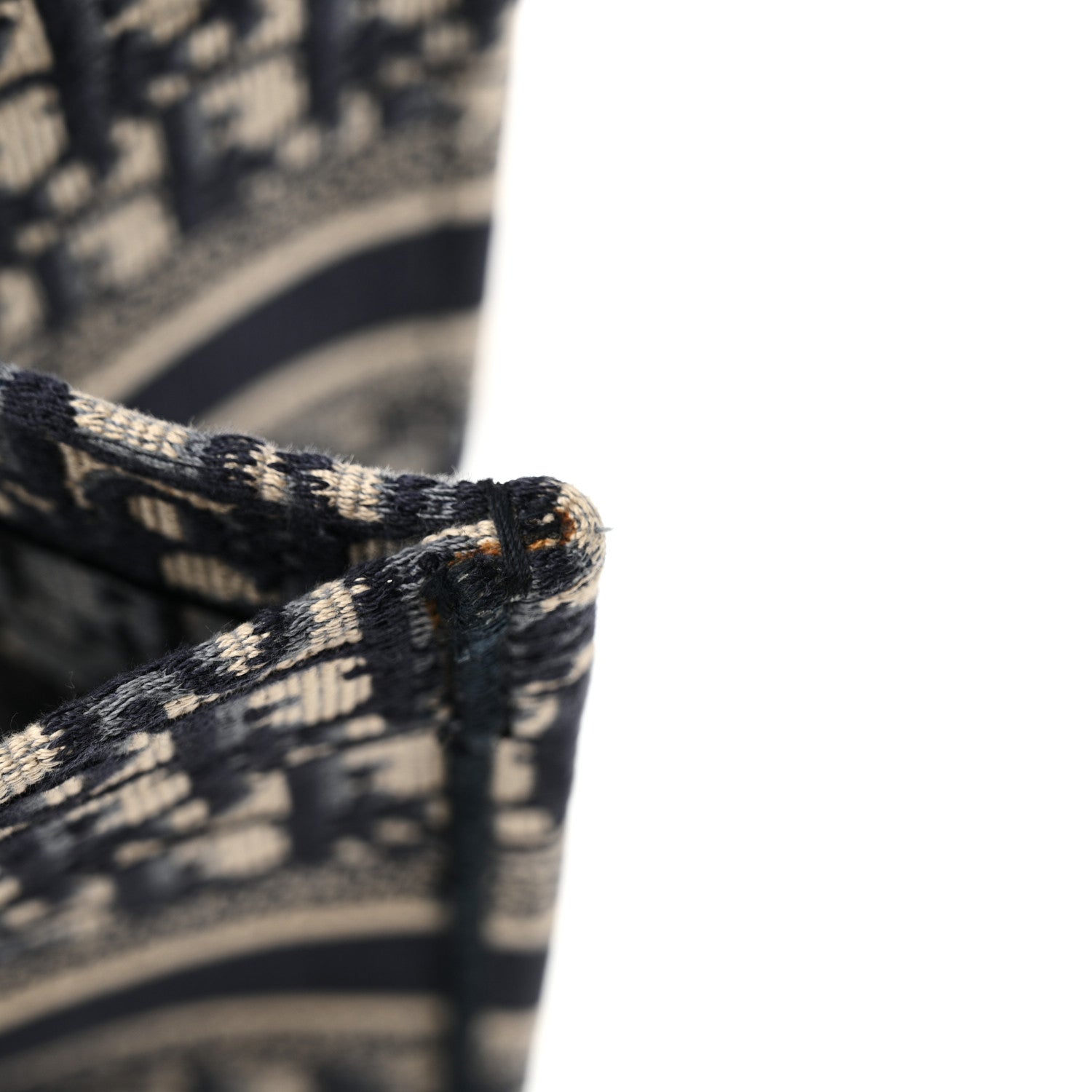 Christian Dior Oblique Medium Book Tote Blue Multicolor 11 of 12