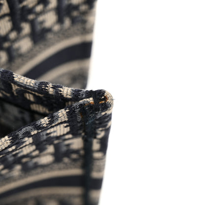 Christian Dior Oblique Medium Book Tote Blue Multicolor 11 of 12