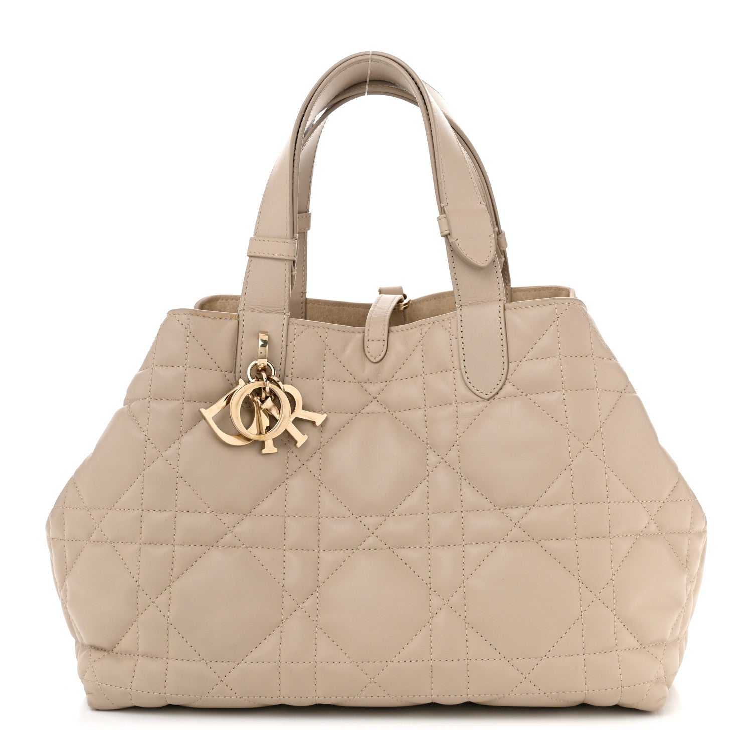 Christian Dior Calfskin Macrocannage Medium Toujours Tan 1 of 9