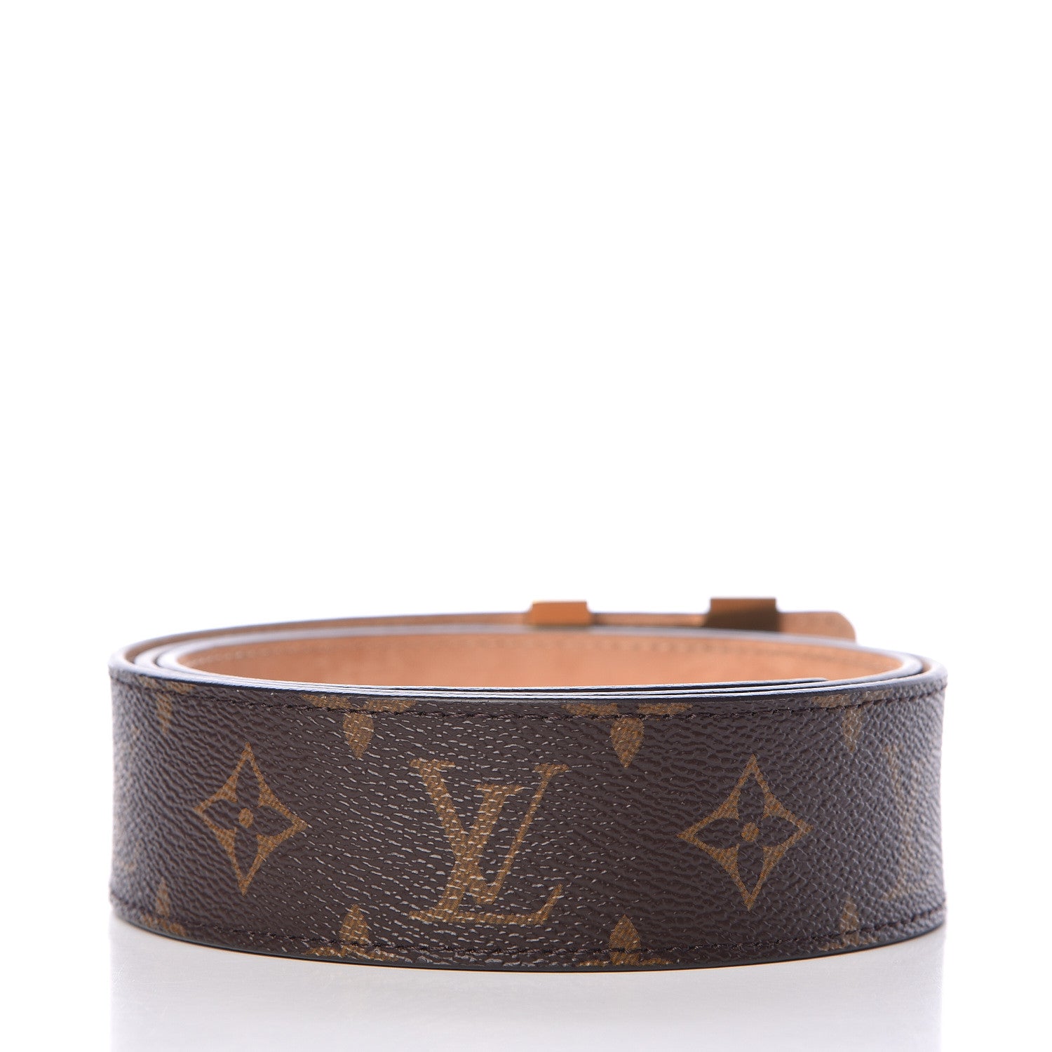 Louis Vuitton Monogram 40mm LV Initiales Belt 95 38 3 of 7