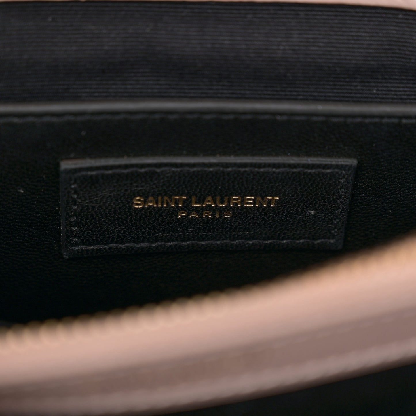 Calfskin Suede Matelasse Chevron Medium Monogram College Bag Rose Poudre