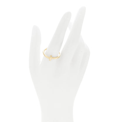 Tiffany 18K Yellow Gold T T1 Ring 61 9.5 2 of 4