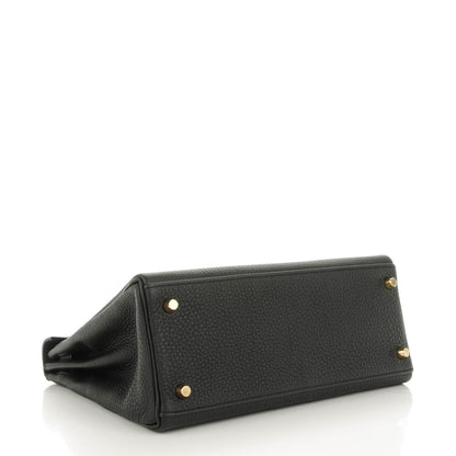 Hermes Togo Kelly Retourne 28 Black 4 of 23